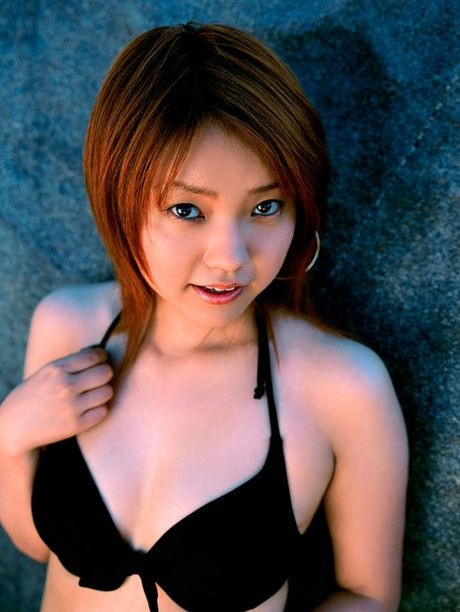 Saucey short haired asian hottie with perky petite boobs