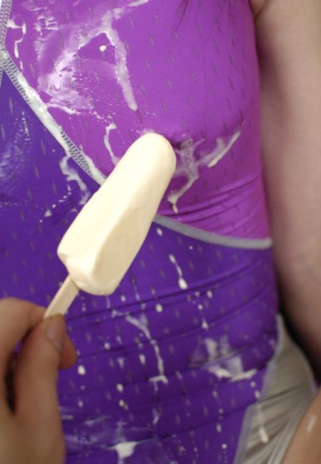 Asian amateur girl strips and shows her big booty and tits in a solo