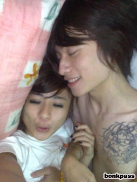 Hot Chinese girlfriend with real pretty eyes