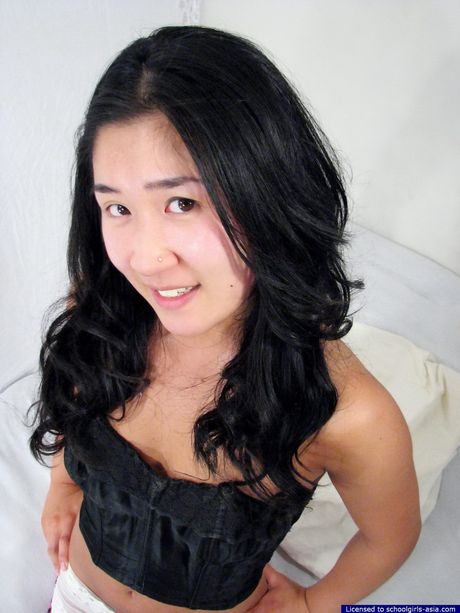 College student playing with her love orifices before giving head and swallowing the load