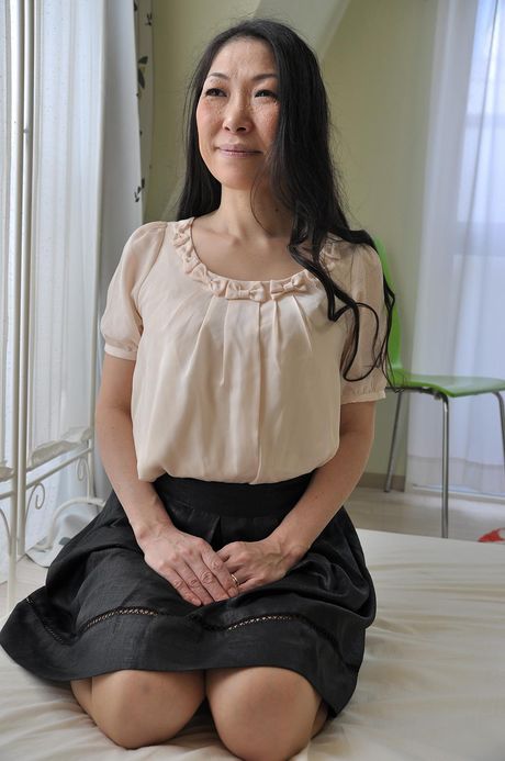 Mature Japanese babe Yumiko Morisaki wants her wet pussy pleasured by sex toys and hard cock.