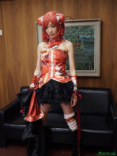 Megu Memezawa BJ In Animetion Cosplay