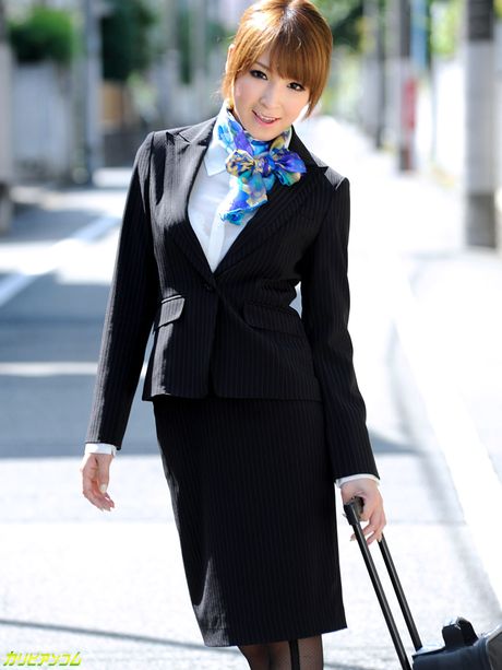 Hikaru Shiina Sex Addict Flight Attendant
