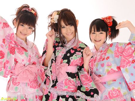 Banana Asada and Akubi Yumemi and Junko Tamaki