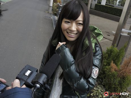 Yuma Miyazaki pleasures a fan with her big boobies