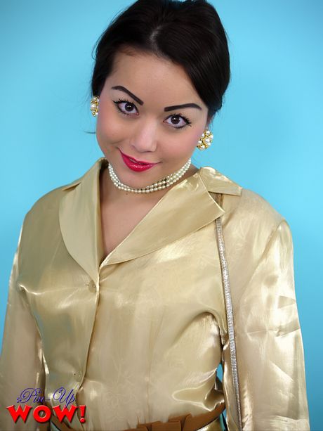 Amazing Asian Petra strips off her lingerie and shows her tiny tits and ass