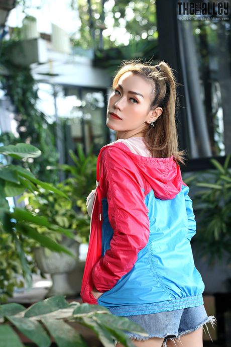 She is so sweet and innocent looking that its hard to believe shes doing this for the first time.