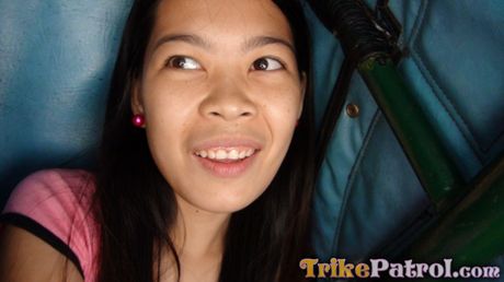 The Asian teen Marie gets her pussy licked and her amazing juggs jizzed by a guy