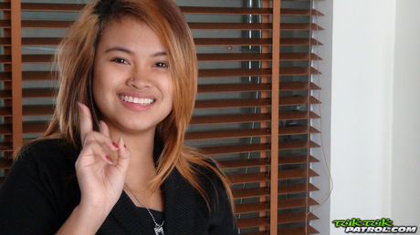 Asian teens Tik and Kam get fucked by a hung stud in a public place