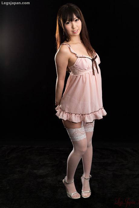 Petite Japanese girl Oguri Miku strips and oils up her tiny tits and ass