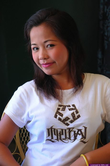 Asian teen amateur girl strips and shows her amazing racks and hairy pussy