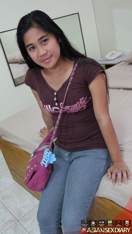 Asian teen Maya gets her big racks and pussy licked and dicked by her BF