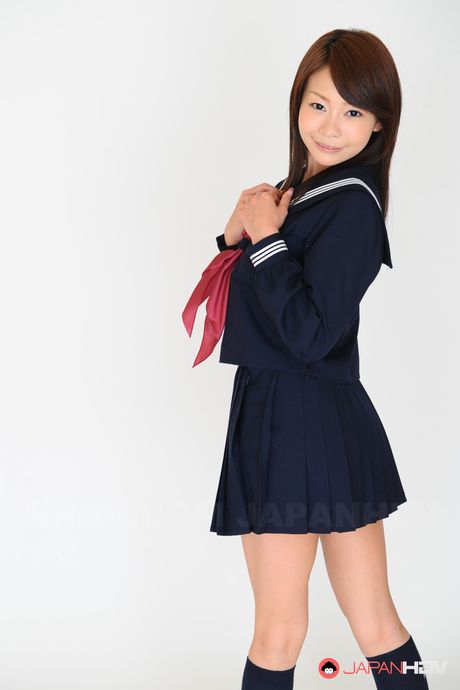 Amazing Japanese naughty angels Yuri Aine Jun Kusanagi sexy posing