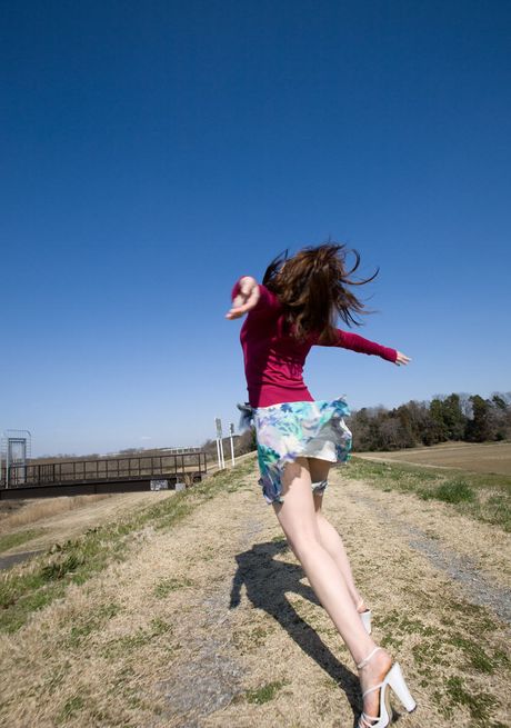 Maiko Kazano - Rika Yuuki Asian teen babe is a model