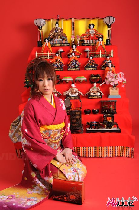 Fantastic Japanese babe Yuko Morita strips and shows her perfect tits and ass