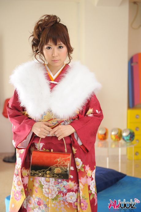 Stunning Japanese babe Yuko Morita strips and shows her perfect tits and ass