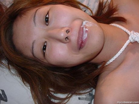 Amateur Asian wife with tiny tits gets her hairy cunt licked and dicked