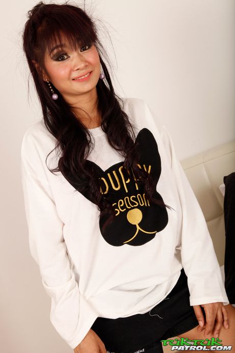 This Asian teen is a real slut who loves to get fucked hard and cum.