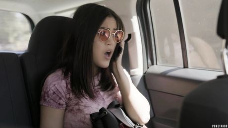 Asian teen Kendra Spade gets her pussy licked and dicked by her boyfriend