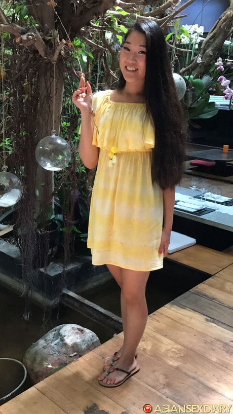 The Asian teen Kanata gets her hairy pussy penetrated by a horny guy