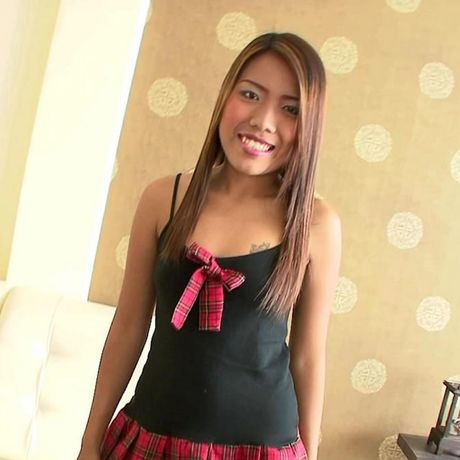 The Asian teen Joon gets her shaved pussy licked and dicked by a horny guy