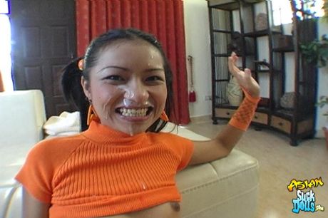 Asian teen Jantra gets her pussy licked and drilled by a horny guy