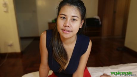 Asian mom Milk gets her hairy cunt licked and dicked by her sons friend