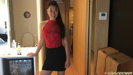 The Asian teen Katana gets her pussy dicked by a horny guy