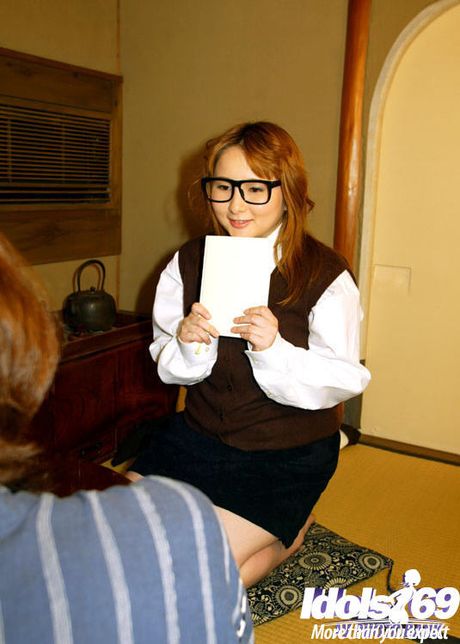 Amazing japanese amateur Yamazaki Akari in uniform outfit in hardcore fuck action