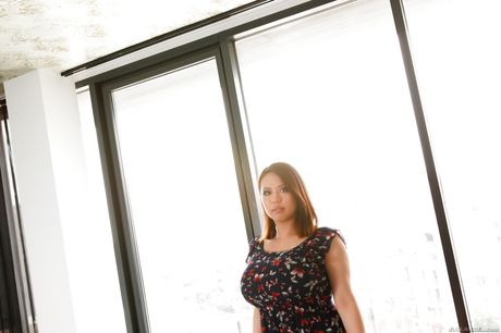 Very attractive japanese milf Tigerr Benson exhibits big tits and ass